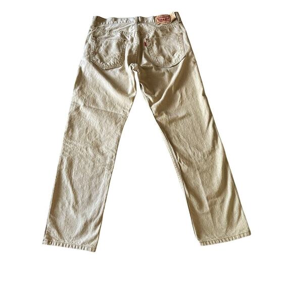 Levi's Vintage Mens 501 Jeans Straight Leg Button Fly Y2K 34x30 Capsule 90's USA - Picture 2 of 11